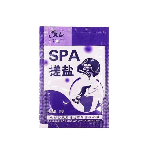 30g Rose Bath Powder Foot Bath Salt Body Foot Skin Care SPA Bath Salt Exfoliation Scruber Dead Skin Remover