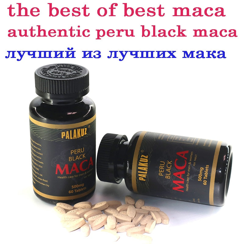 Peruvian Pure black Maca Root Extracts lift butt health improvement personal care